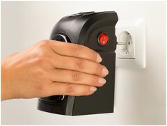 Обогреватель  настенный портативный Handy Heater, черный, пульт управления