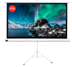 Экран Cinema S'OK SCPST-221x124GR 100'' 16:9 напольный, на треноге, Matt White, серый корпус