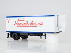 Semitrailer Alka N12CH Minplodoovoschhoz white 1:43 AutoHistory