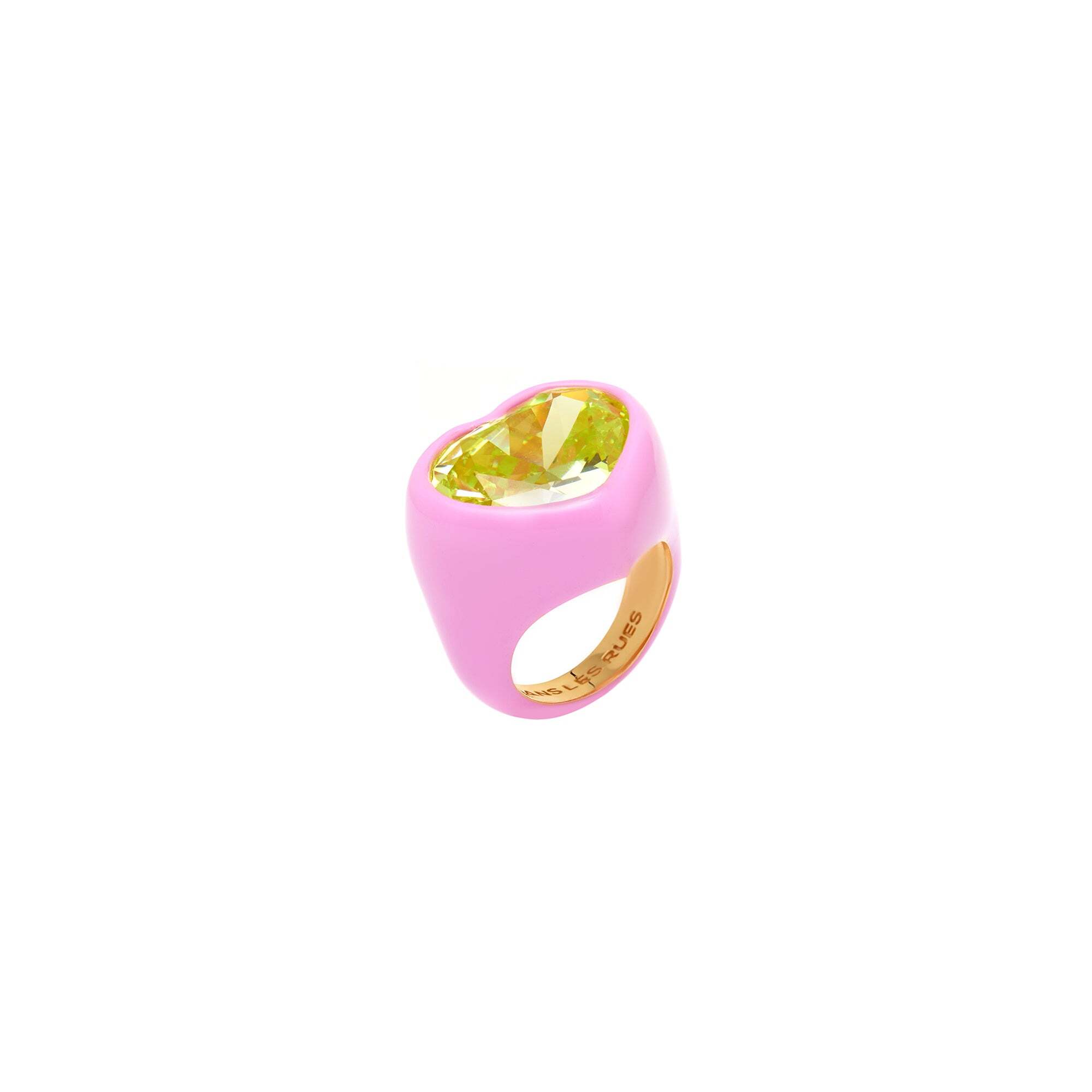 Кольцо Lux Pink and Green Ring