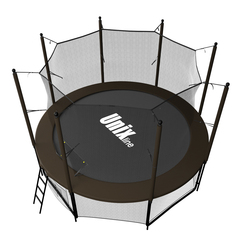 Батут UNIX line Black&Brown 10 ft (inside)
