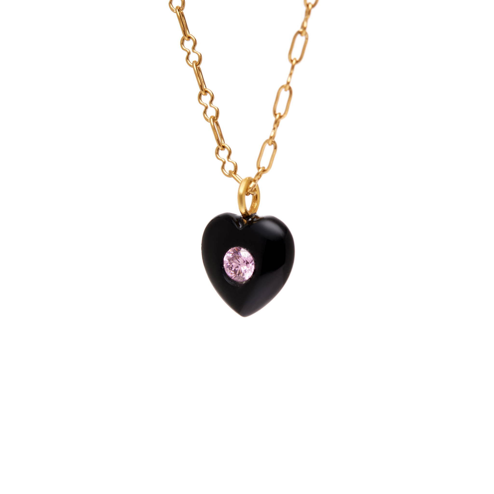 NOTTE Колье Midnight Sweet Nothing Necklace – Pink