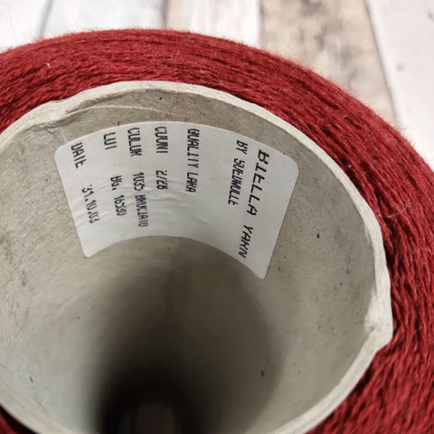 Меринос BIELLA YARN VICTORIA 2/28 бордово-коричневый
