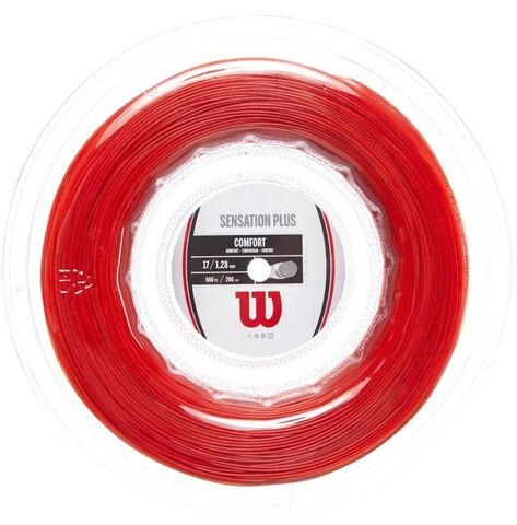 Теннисные струны Wilson Sensation Plus (200 m) - red