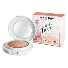Alvin D`or  A LA FRENCH ALF-08 Запечённый хайлайтер для лица Vacillante  тон 02 goldish