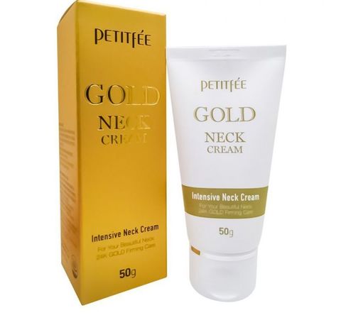 Krem \ Крем \ Cream Крем для шеи и декольте с золотом, Petitfee 50 г