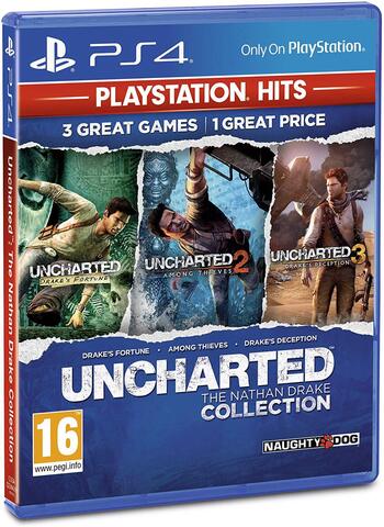 Uncharted: Натан Дрейк. Kоллекция (Хиты PlayStation) (диск для PS4, интерфейс и субтитры на русском языке)