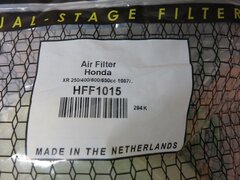 Фильтр воздушный Hiflo HFF 1015 Honda XR 250