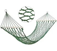 Гамак сетка Ecos (200х75см) с деревянными направляющими