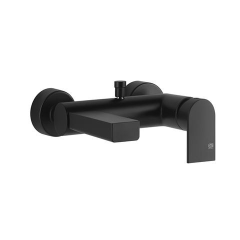 Gessi 38613#299 Gessi Emporio Via manzoni Смеситель наружный для ванны с автоматическим переключателем ванна-душ, цвет: Black XL