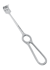 Крючок хирургический четырехзубый острый № 3