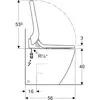 Напольный унитаз-биде Geberit AquaClean Tuma Comfort