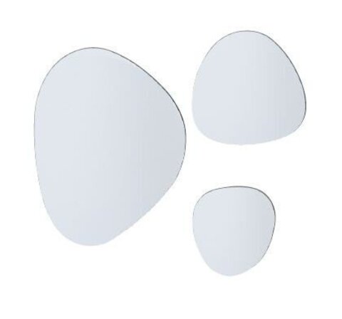 ArtCeram STONE ACS004 Зеркало, Artceram, STONE, набор из 3 штук, габариты зеркал: 71x68 - 44x42 - 34x31