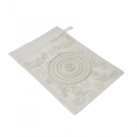 Рукавичка для душа женская 16x24 Hamam Sultan слоновая кость