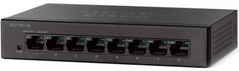 Коммутатор Cisco Small Business 110 Series SG110D-08-EU