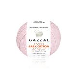 Пряжа Gazzal Baby Cotton XL 3411 нежно-розовый