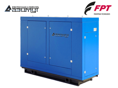 Дизельный генератор Азимут АД-30С-Т400-2РПМ20 FTP-Iveco в капоте с автозапуском