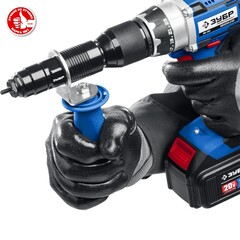 ЗУБР НР-М8, М3 - М8, насадка-заклепочник на шуруповерт, Профессионал (31221)