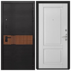 Купить Входная дверь L 49 - L 5 эмаль белая