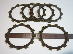 Диски сцепления 5/5+1шт Suzuki GSX400 GK7B Inazuma D116/138mm s1.6/3.0 12t