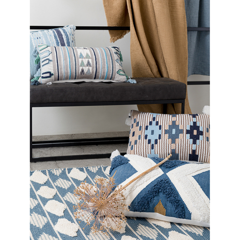 Ковер 160х230 Tkano  Ethnic Argyle синий