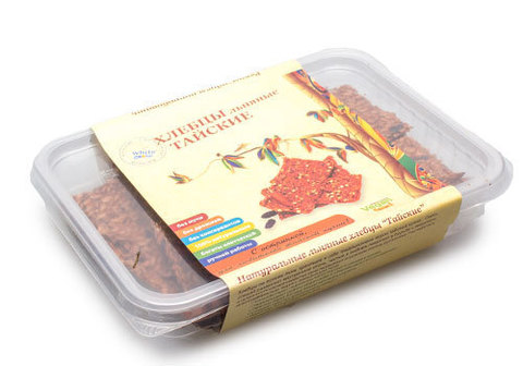 Хлебцы льняные тайские, 100г