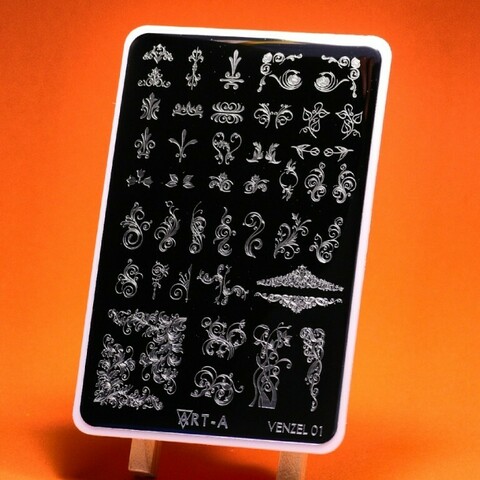 Пластина для стемпинга Art-A MAX Venzel 01
