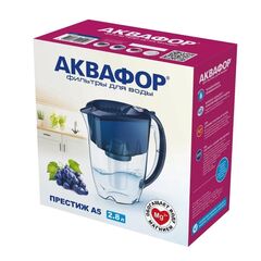 Фильтр-кувшин Аквафор, Престиж, 2.8 л, бел, Р80А5SM