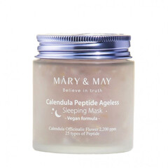 Маска для лица с календулой и пептидами MARY&MAY Calendula Peptide Ageless Sleeping Mask 110 гр