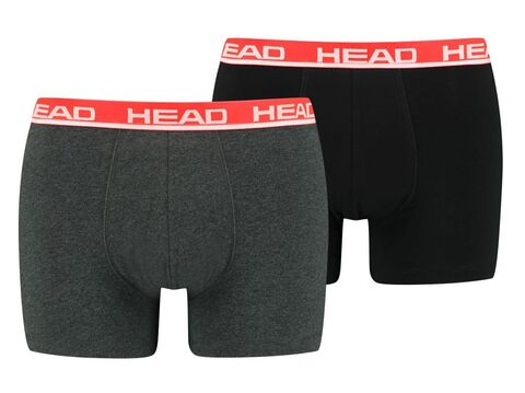 Боксерки теннисные Head Men's Boxer 2P - grey/red