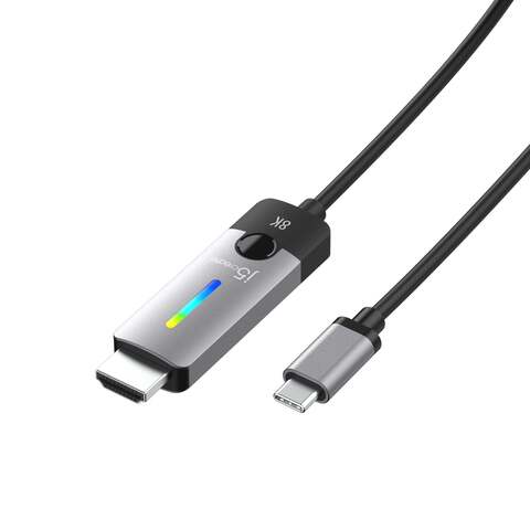 Кабель j5create USB-C to 8K HDMI 2.1, 1.8 м