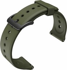 Силиконовый ремешок 24mm  Ticwatch Pro 5 Green