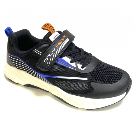 Кенка кроссовки текстиль 36-41 черн/синий HNC_23-527_black-navy
