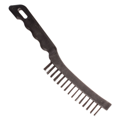 11-1-014 Щетка проволочная пластиковый корпус 4 ряда, толщина проволоки 0,33мм, 260мм (РемоКолор)