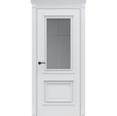 Купить Межкомнатная дверь Classico-13.1 Shellac White остеклённая
