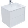 Aquanet 287540 Тумба Lino 60 (Flat) белый глянец (287540)