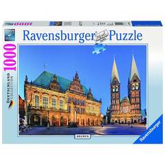 Puzzle -Bremen Canaletto Blick    1000p