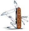 Нож Victorinox Climber Wood Swiss SE 2021, 91 мм, 12 функций, дерево (подар. упаковка)