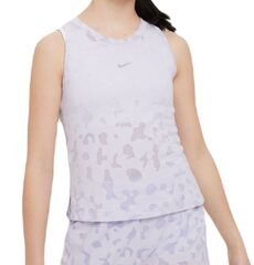 Теннисная футболка для девочки Nike Dri-Fit One Tank - oxygen purple/indio haze