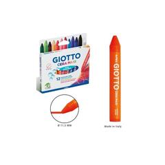 Мелки Giotto WAX CRAYONS MAXI 12 штуки