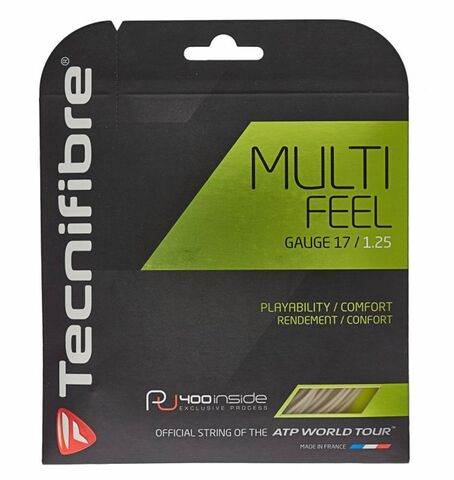 Теннисные струны Tecnifibre Multifeel (12 m) - natural