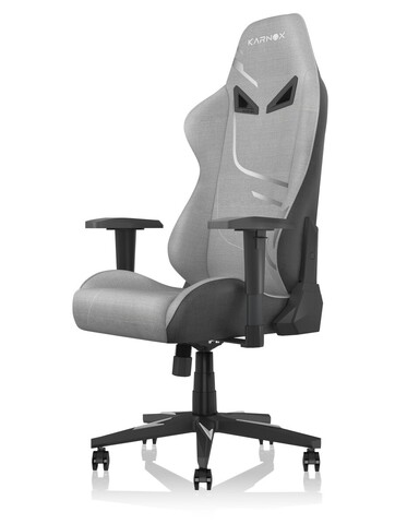 Премиум игровое кресло тканевое KARNOX HERO Genie Edition, silvery