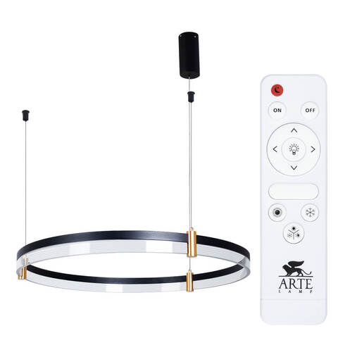 Люстра Arte Lamp Mercury A2184SP-1BK