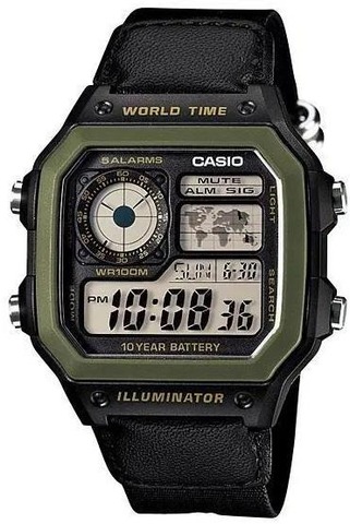 Наручные часы Casio AE-1200WHB-1B фото