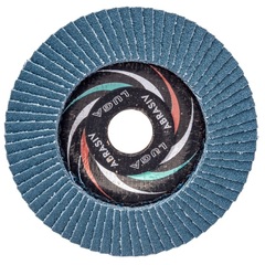 Круг лепестковый торцевой Луга-Абразив ZK 125 x 22 x P60 (80/10шт)