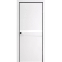 Купить Межкомнатная дверь экошпон ДП-52 white pearl глухая