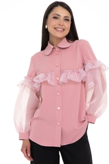 Блуза Очень красивая(пудра) Diolche