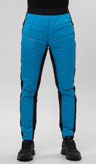 Премиальные Брюки Nordski Hybrid Warm 2.0 Light Blue/Black мужские