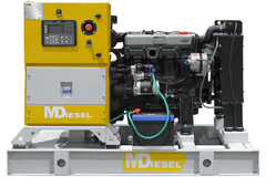 Резервный дизельный генератор МД ЭД-12-Т400-2РПМ29 в погодозащитном кожухе на шасси с АВР