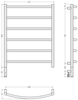 Сунержа 00-6000-8060 РЭБ ГАЛАНТ 3.1 800х600 МЭМ левый (Без покрытия)